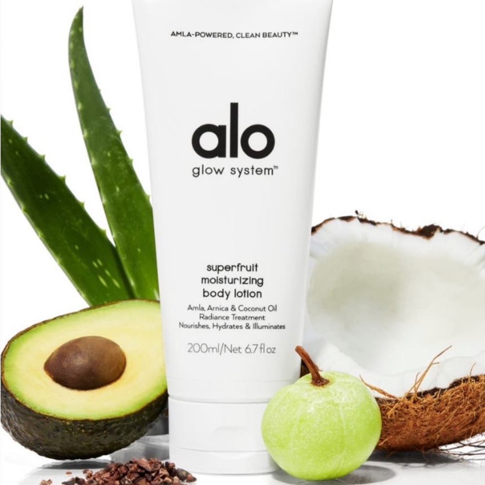 🛍️NEW alo glow system superfruit body lotion. FULL SZ.❤️FINAL SALE❤️!!